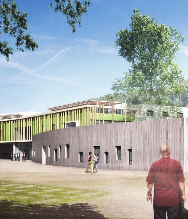 Vue générale du foyer ADAPEI restructuré à Sainte-Foy-lès-Lyon