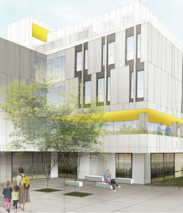 Façade de l’EHPAD L’Étoile du Jour après extension